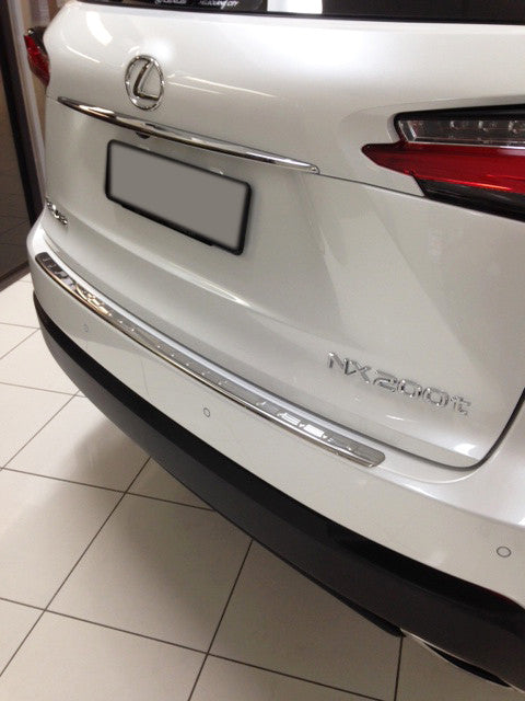Lexus nx 300 rear bumper protector discount